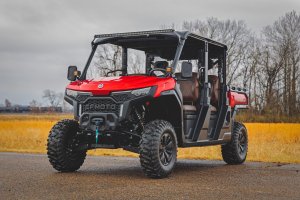 CFMOTO UFORCE U10 Pro Coilover Shocks - Front - Rough Country - Vertex | 16-Stage Adjustable | Nitrogen-Charged Monotube | 0-2 in Lift